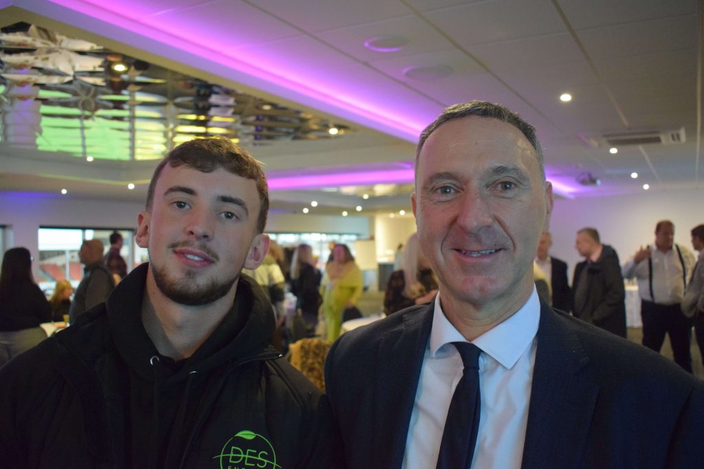 Conor Britton (left) and Sean Egan (right) of DES Energy-min